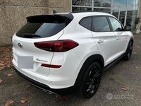 Usata Hyundai Tucson N Line 136 CV (100 kW) 2019 Bianco SUV