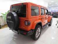 Usata Jeep Wrangler Sahara 200 CV (147 kW) 2019 Arancione SUV