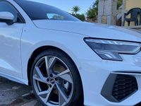 Usata Audi A3 S-Line 150 CV (110 kW) 2021 Bianco Berlina