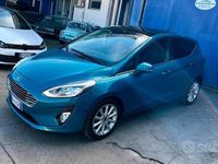 Usata Ford Fiesta Titanium 85 CV (62 kW) 2018 Blu Utilitaria