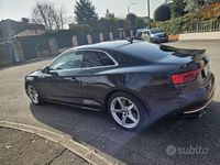 Usata Audi A5 190 CV (139 kW) 2017 Grigio Coupé