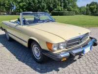 Usata Mercedes SL450 218 CV (160 kW) 1974 Giallo Cabrio