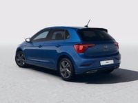 Usata VW Polo R-line 95 CV (69 kW) 2023 Reef blue metallizzato nero Utilitaria