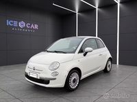 Usata Fiat 500 Lounge 69 CV (50 kW) 2009 Bianco Cabrio