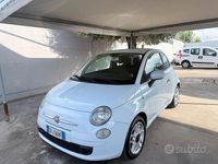 Usata Fiat 500 75 CV (55 kW) 2009 Blu Cabrio
