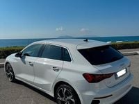 Usata Audi A3 Ambiente 150 CV (110 kW) 2021 Bianco Berlina