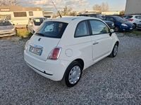 Usata Fiat 500 75 CV (55 kW) 2009 Bianco Cabrio