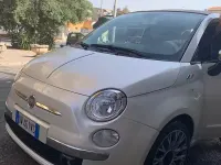 Usata Fiat 500 75 CV (55 kW) 2009 Marrone Cabrio