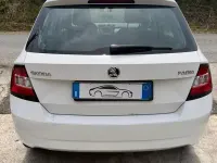 Usata Skoda Fabia Ambition 75 CV (55 kW) 2016 Bianco Berlina