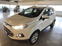 Usata Ford Ecosport Titanium S 95 CV (69 kW) 2017 Bianco SUV