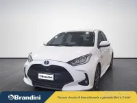 Usata Toyota Yaris Hybrid Trend 92 CV (67 kW) 2021 Bianco Berlina