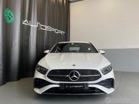 Usata Mercedes A180 AMG line 136 CV (100 kW) 2023 Bianco Berlina