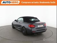 Usata BMW 218 M Sport 136 CV (100 kW) 2021 Grigio Cabrio