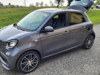 Usata Smart ForFour Brabus Xclusive 109 CV (80 kW) 2017 Grigio Utilitaria