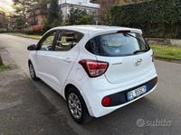 Usata Hyundai i10 Style 66 CV (48 kW) 2018 Bianco Utilitaria