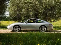 Usata Porsche 996 320 CV (235 kW) 2003 X1 argento met Cabrio