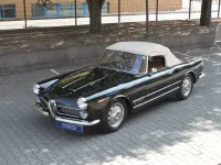 Usata Alfa Romeo 2000 115 CV (84 kW) 1960 Nero Cabrio