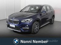 Usata BMW X1 xLine 140 CV (102 kW) 2019 Blu/azzurro SUV