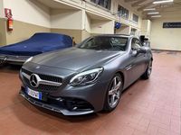 Usata Mercedes SLC180 AMG line 156 CV (114 kW) 2017 Grigio Cabrio