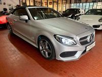 Usata Mercedes C220 Premium Plus 170 CV (125 kW) 2018 Argento Cabrio