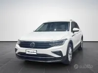 Usata VW Tiguan Life 122 CV (89 kW) 2021 Bianco SUV