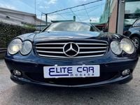 Usata Mercedes SL350 245 CV (180 kW) 2003 Blu Cabrio
