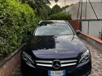 Usata Mercedes C220 Premium 170 CV (125 kW) 2018 Blu/azzurro Station wagon