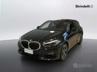 Usata BMW 118 Sport Line 140 CV (102 kW) 2019 Nero Utilitaria