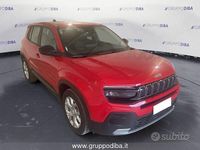 Usata Jeep Avenger Altitude 101 CV (74 kW) 2023 Rosso SUV