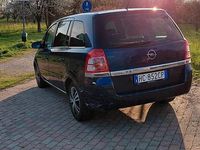 Usata Opel Zafira Edition 125 CV (91 kW) 2010 Blu Monovolume
