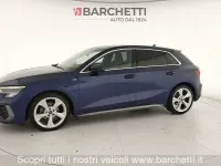 Usata Audi A3 Sportback S-Line 116 CV (85 kW) 2022 Blu Utilitaria