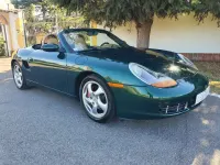 Usata Porsche Boxster 252 CV (185 kW) 2000 Verde Cabrio