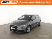 Usata Audi A3 110 CV (80 kW) 2017 Grigio Berlina