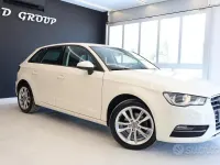 Usata Audi A3 Attraction 110 CV (80 kW) 2015 Bianco Berlina