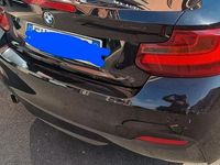 Usata BMW 218 Sport Line 150 CV (110 kW) 2017 Nero Cabrio