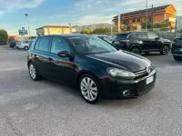 Usata VW Golf VI Highline 110 CV (80 kW) 2009 Nero Utilitaria