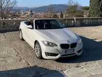 Usata BMW 218 Luxury Line 150 CV (110 kW) 2016 Bianco Cabrio