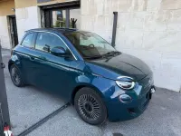Usata Fiat 500e La Prima 42 kW (58 CV) 2020 Verde Cabrio