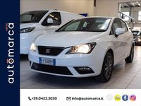 Usata Seat Ibiza 75 CV (55 kW) 2015 Bianco Berlina