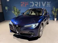 Usata Alfa Romeo Stelvio Executive 209 CV (153 kW) 2017 Blu/azzurro SUV