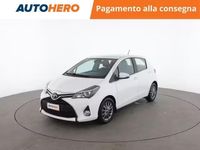 Usata Toyota Yaris Active 90 CV (66 kW) 2015 Bianco Utilitaria