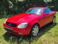 Usata Mercedes SLK200 136 CV (100 kW) 1998 Rosso Cabrio