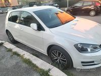 Usata VW Golf VII 85 CV (62 kW) 2017 Bianco Berlina