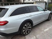 Usata Mercedes E220 All-Terrain Premium 194 CV (142 kW) 2018 Argento Station wagon