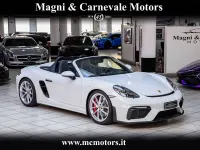 Usata Porsche 718 Spyder Sport 420 CV (308 kW) 2022 Bianco Cabrio