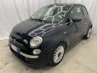 Usata Fiat 500 Lounge 69 CV (50 kW) 2011 Nero Utilitaria