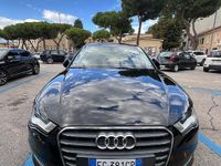 Usata Audi A3 Attraction 110 CV (80 kW) 2016 Nero Berlina