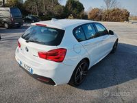 Usata BMW 118 M Sport 150 CV (110 kW) 2018 Bianco Utilitaria