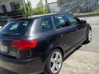 Usata Audi A3 S-Line 170 CV (125 kW) 2007 Nero Utilitaria