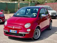 Usata Fiat 500 69 CV (50 kW) 2009 Rosso Cabrio